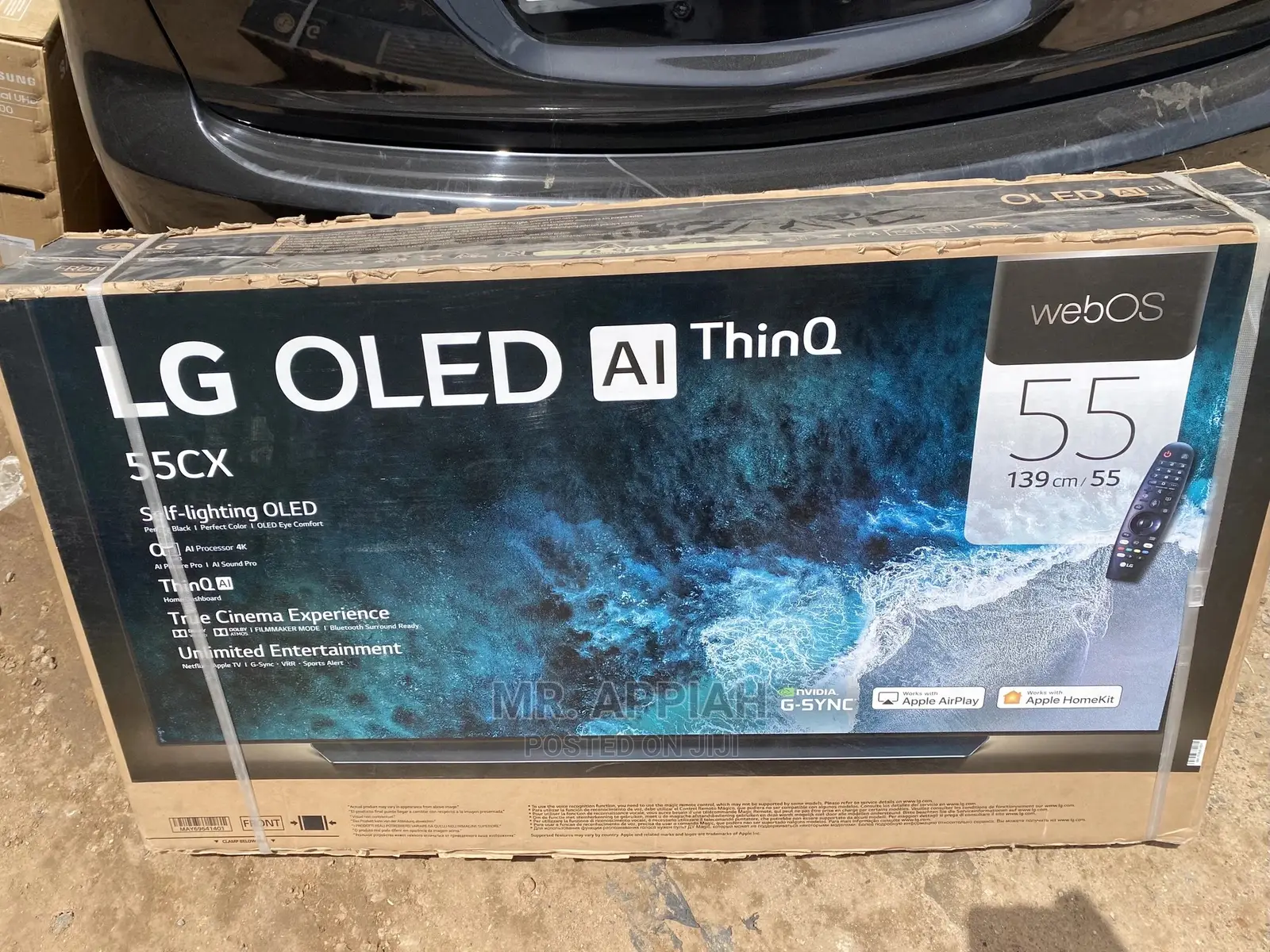 No More Squinting,Upgrade to a Large Screen(OLED55CXPVA) Tv