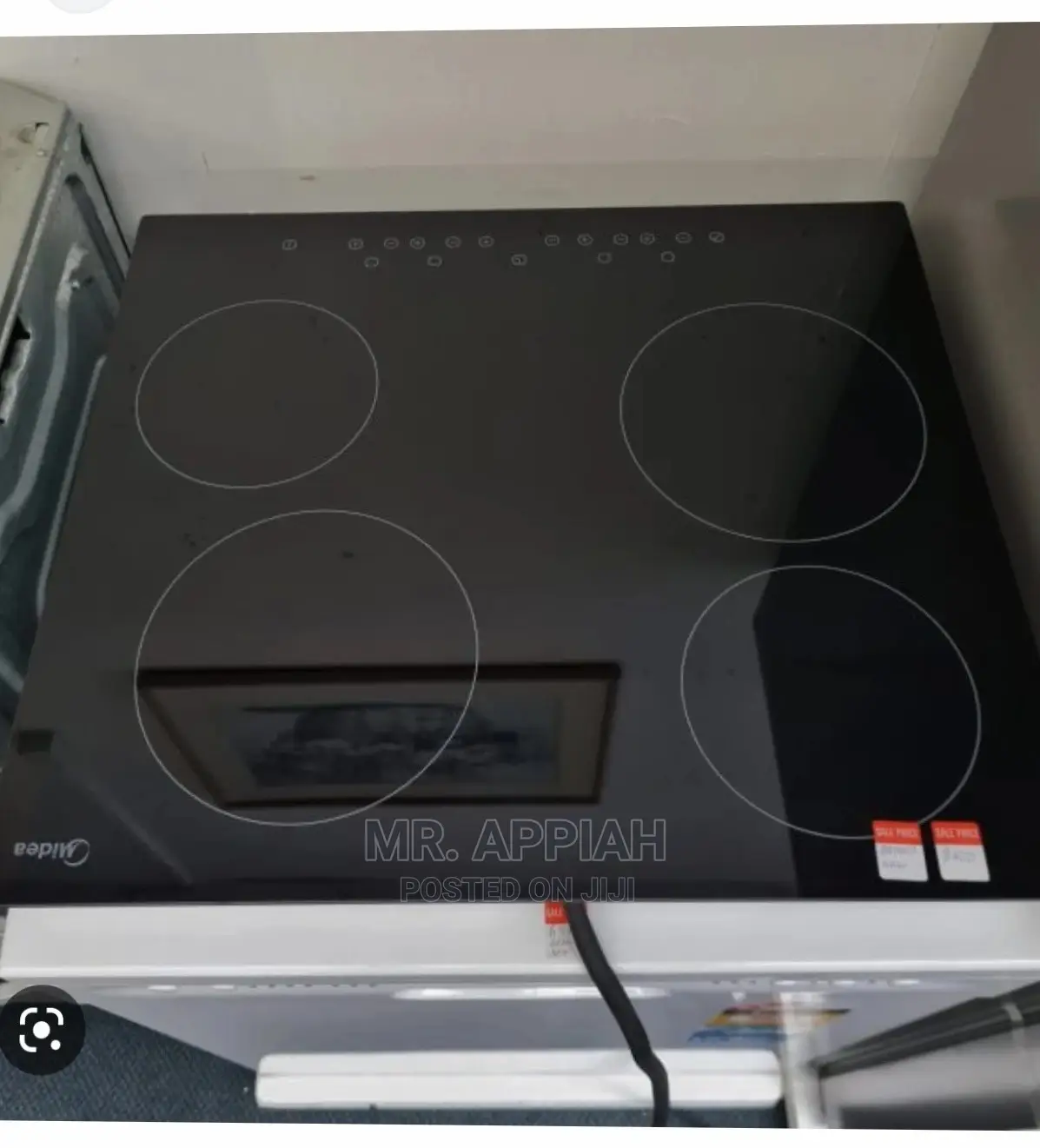 Powerful Midea 4 Burner Electric Hob on Sale (Mc-Hf605)