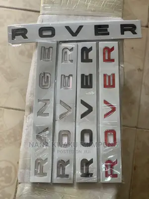 Range Rover Written Front or Back Available 
