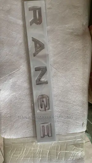 Range Rover Written Front or Back Available 