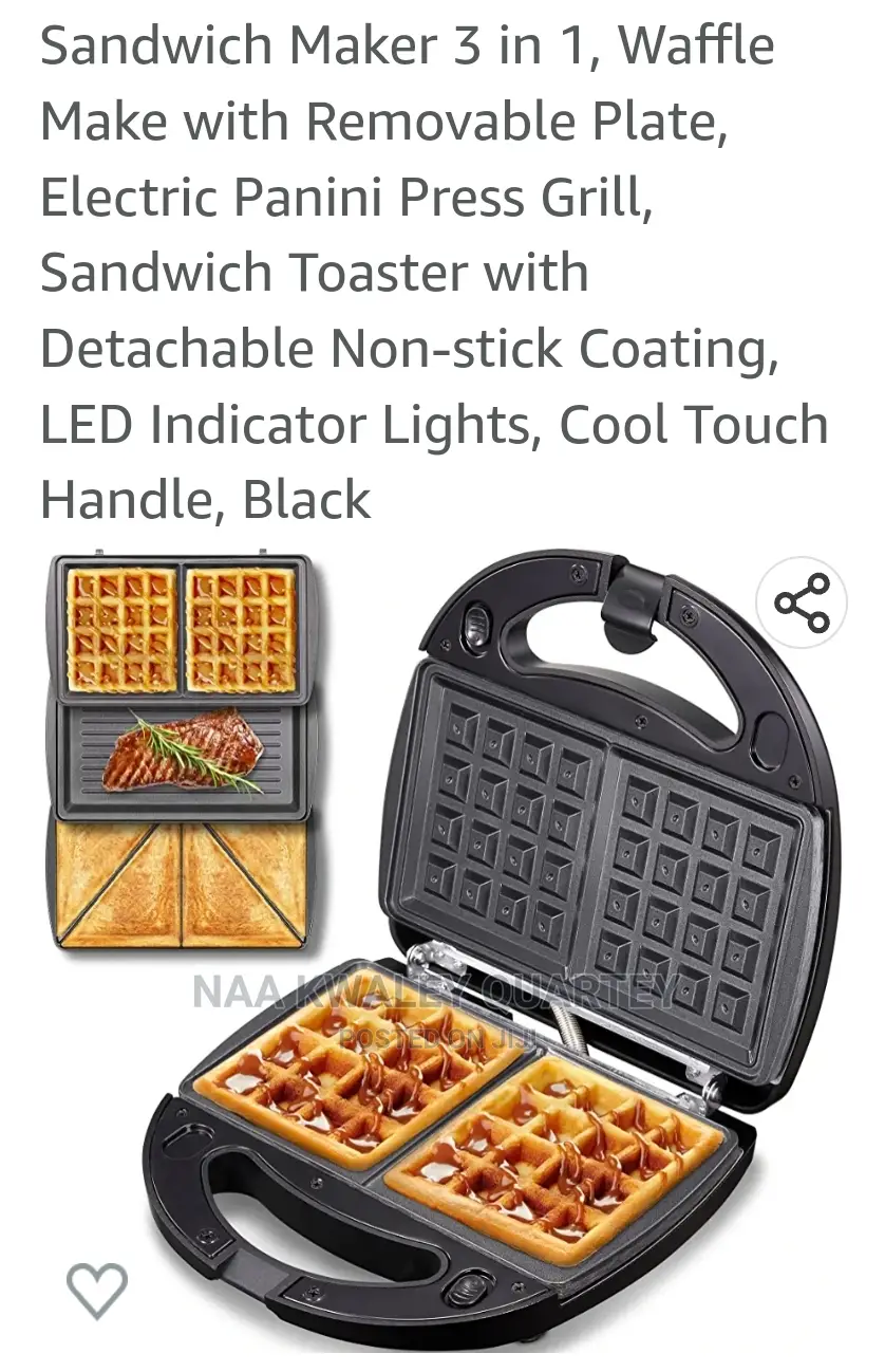 3 in 1 Avinas Sandwich Maker