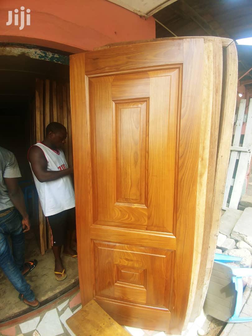 Wooden Doors Red