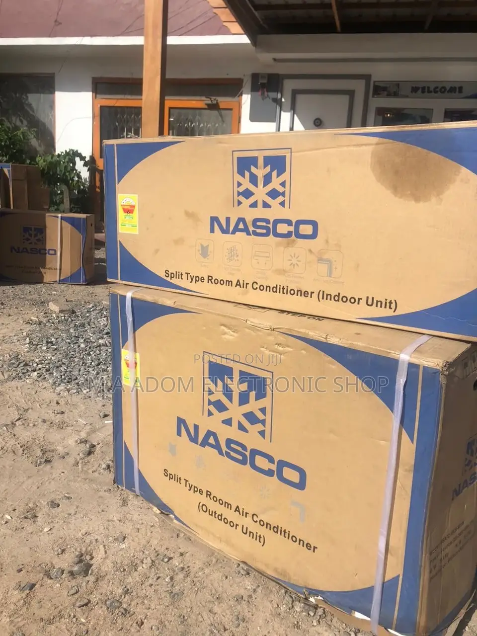 Get Secure Nasco 2.0hp R410 Split Air Conditioner Nas-M18n1