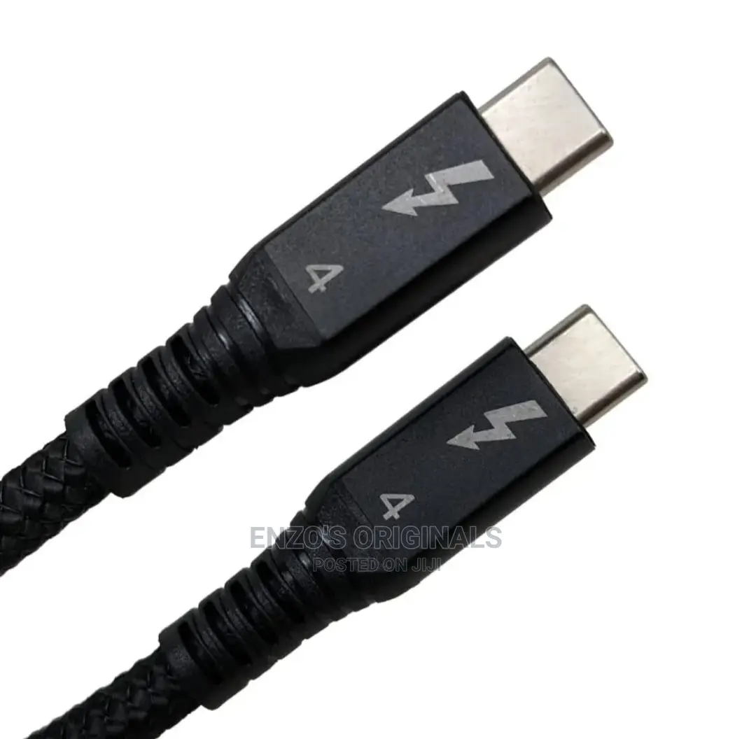 Thunderbolt 4 Cable Certified 240 Watt Pd At 60hz 40gbps