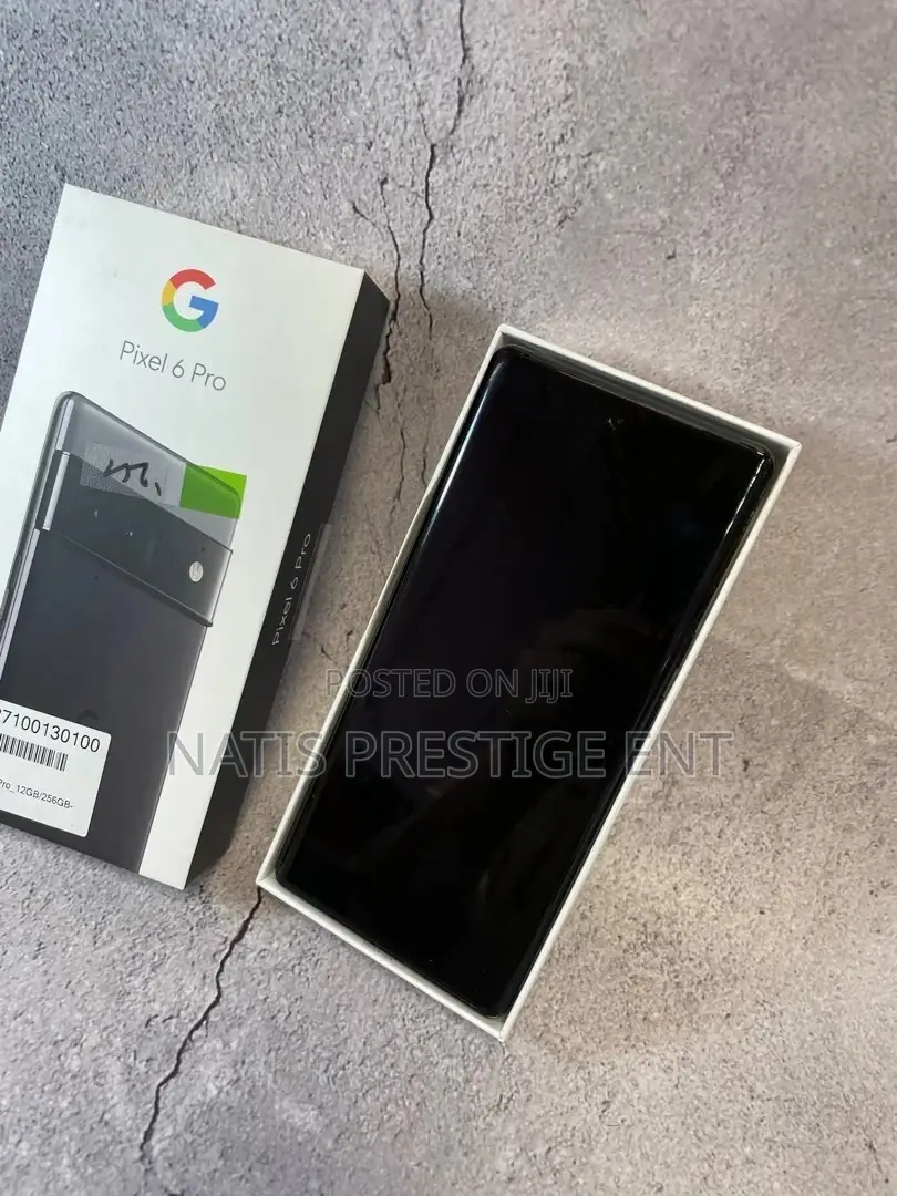 New Google Pixel 6 Pro 128 GB Black
