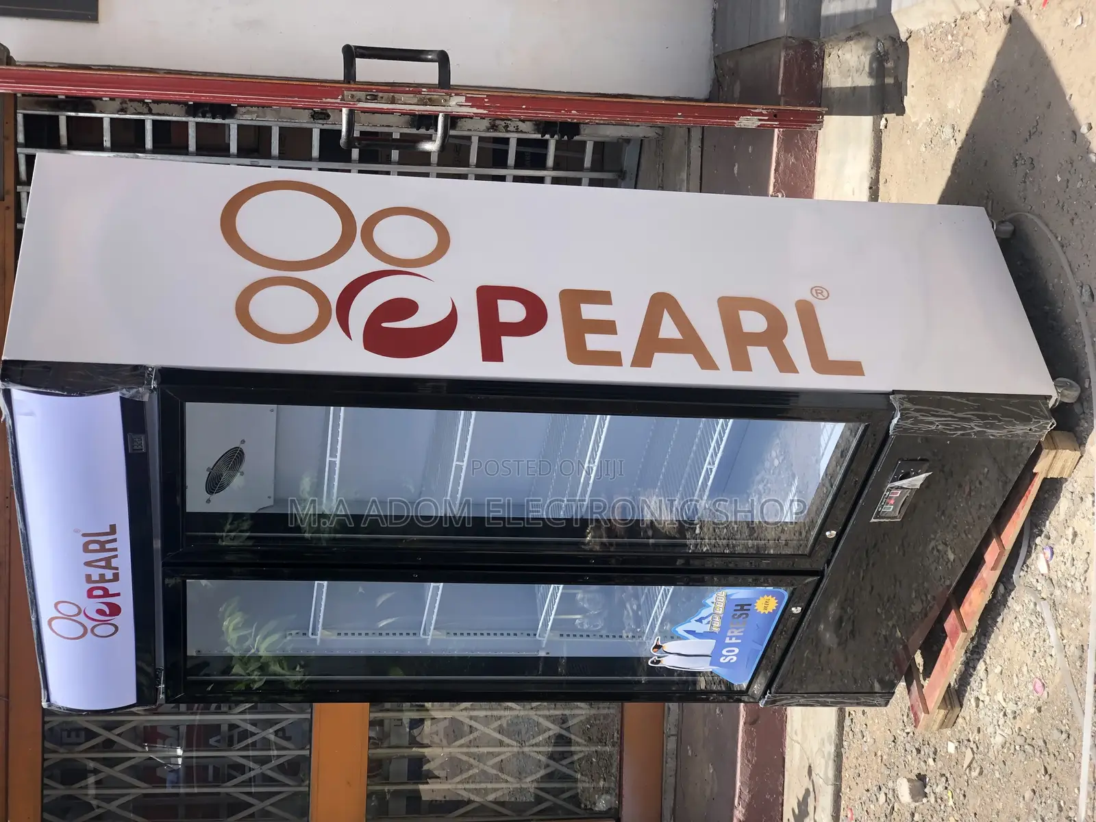 Pearl 600 Litres Display Fridge + Free Delivery