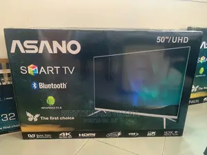 Asano 50 Inch Smart Uhd LED TV Bluetooth Android 2024