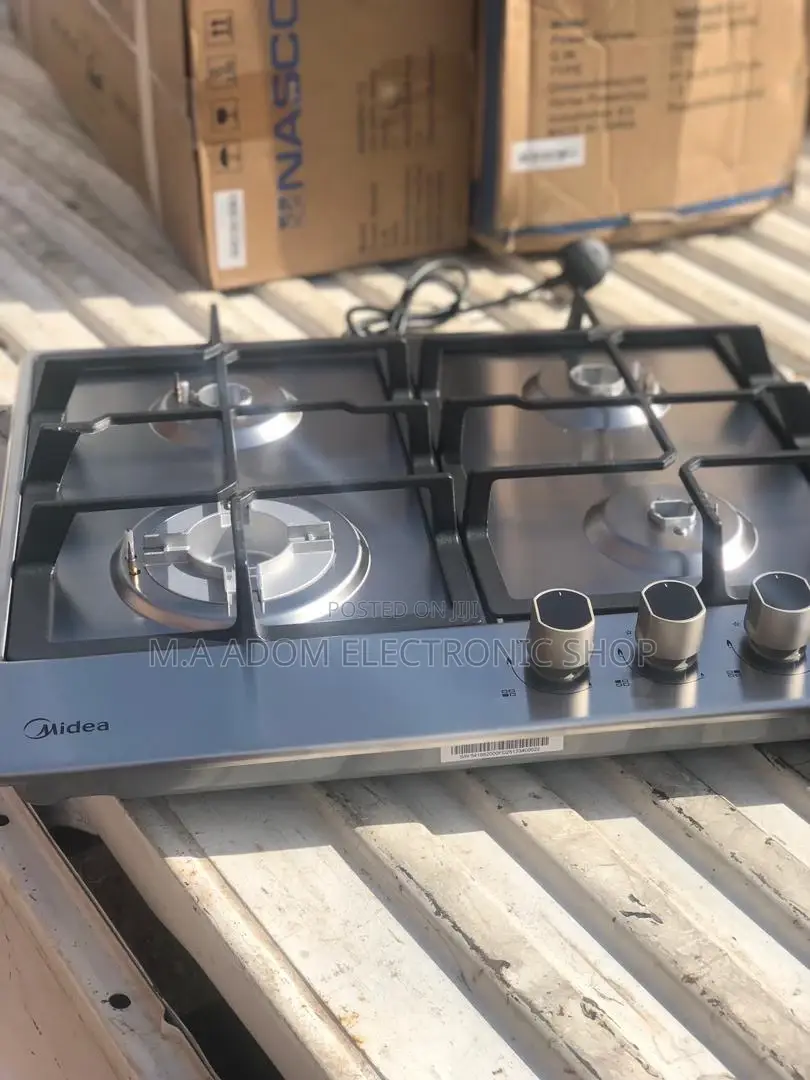 Get Super Midea Gas Hob 4 Burner [60G40ME]