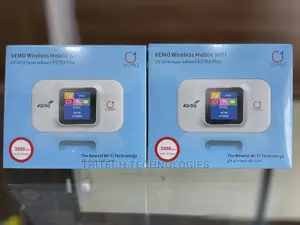 Vemo Wireless Mobile Wi-Fi With 300mah Battery and Screen