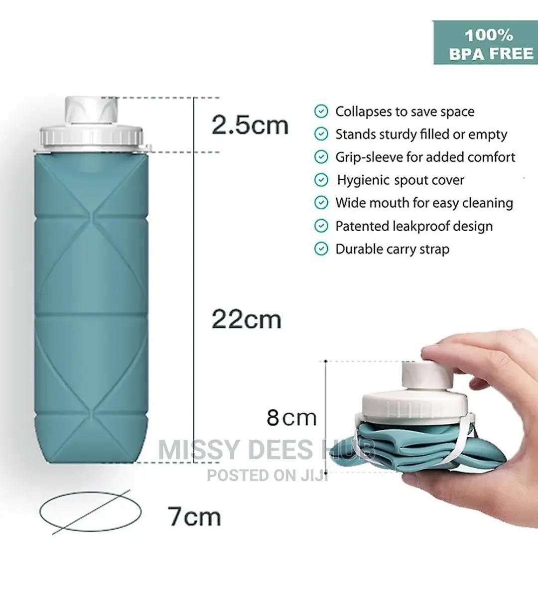 Foldable Silicone Bottle
