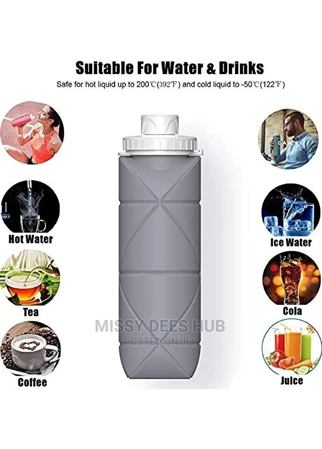 Foldable Silicone Bottle