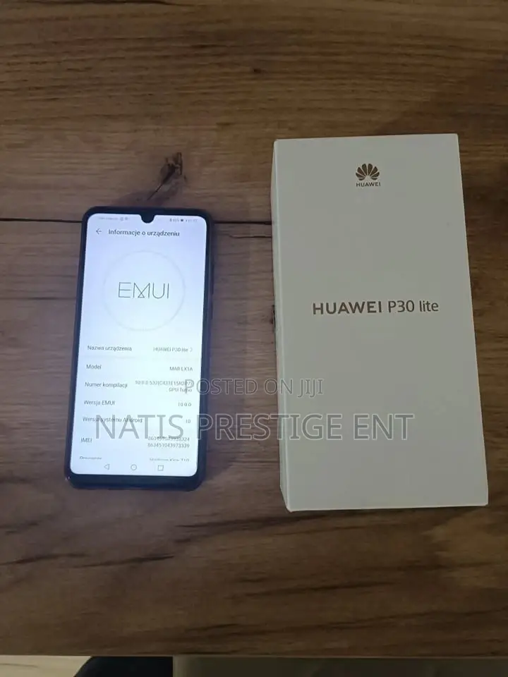 New Huawei P30 Lite 256 GB Black