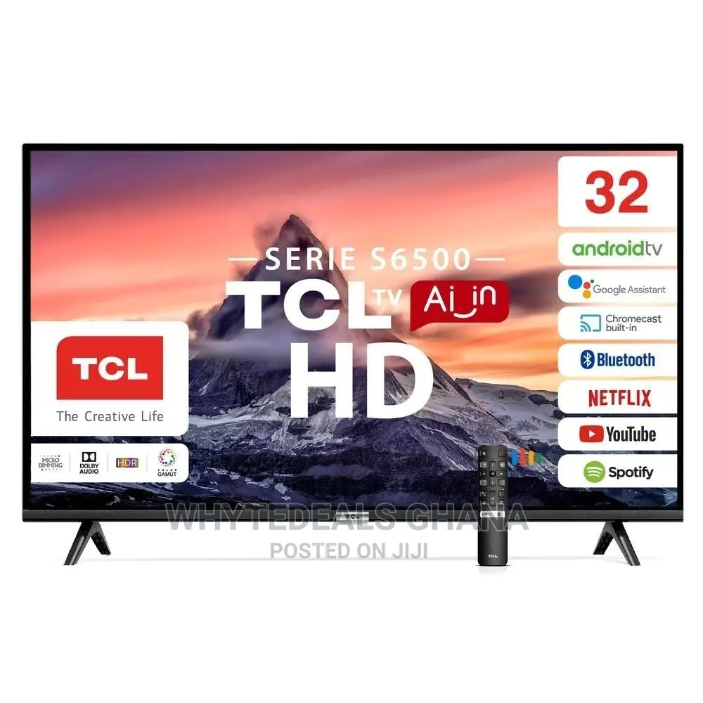 TCL 32'' Smart Netflix Youtube Full HD 1080P Miracast LED TV