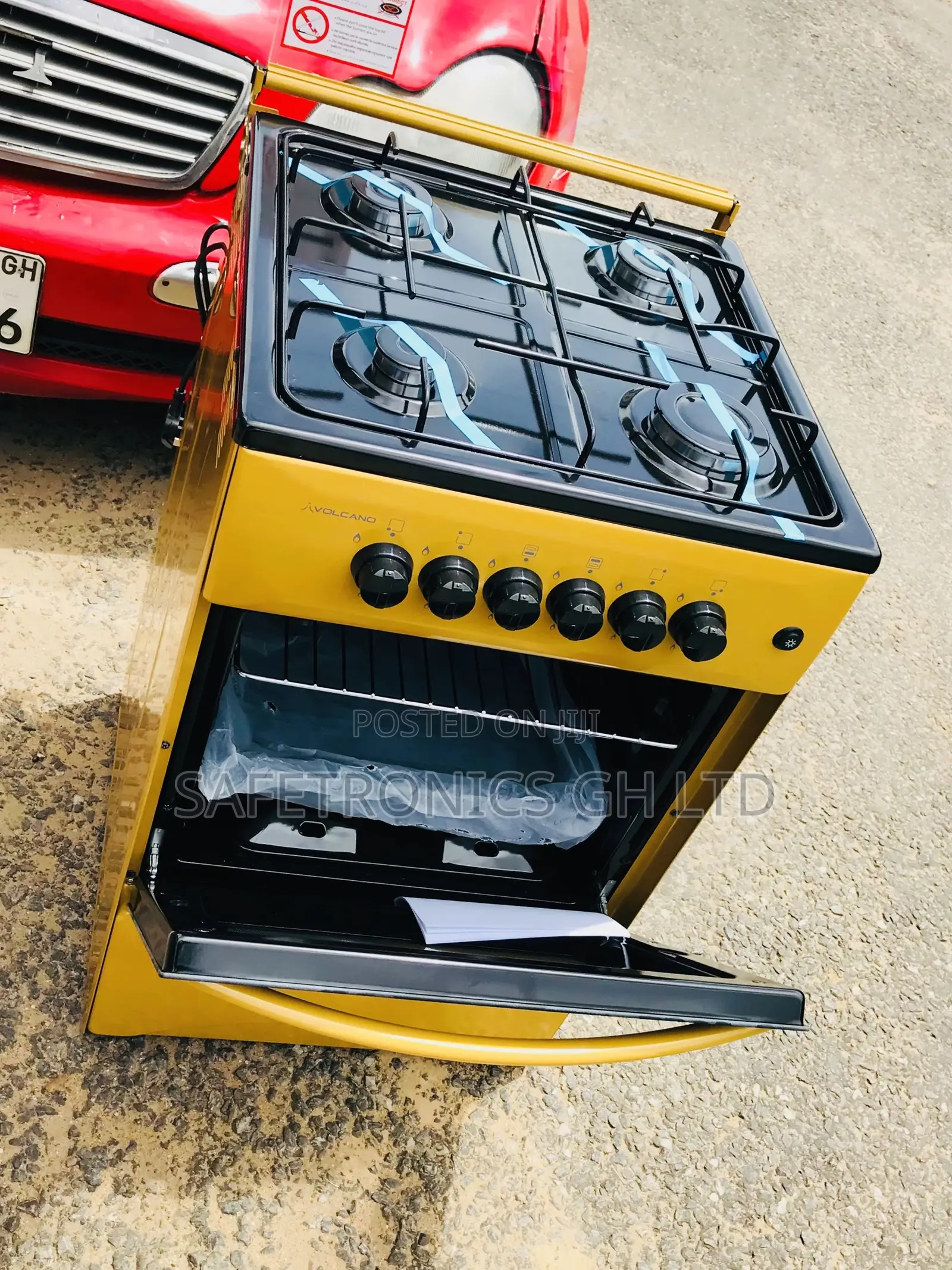 Neat Volcano Gold 4 Gas Burner Stove