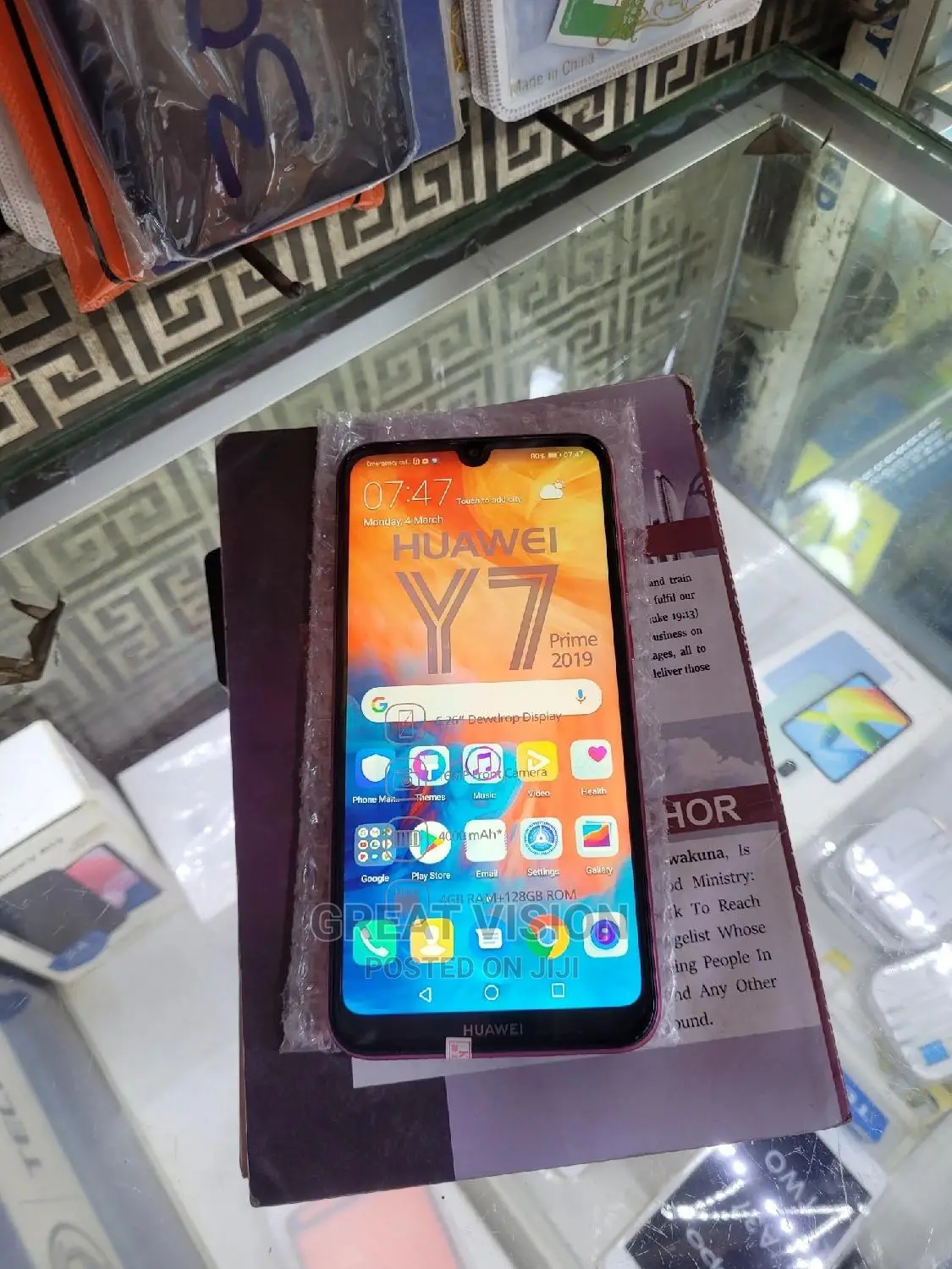 Huawei Y7 2019 128 GB Purple