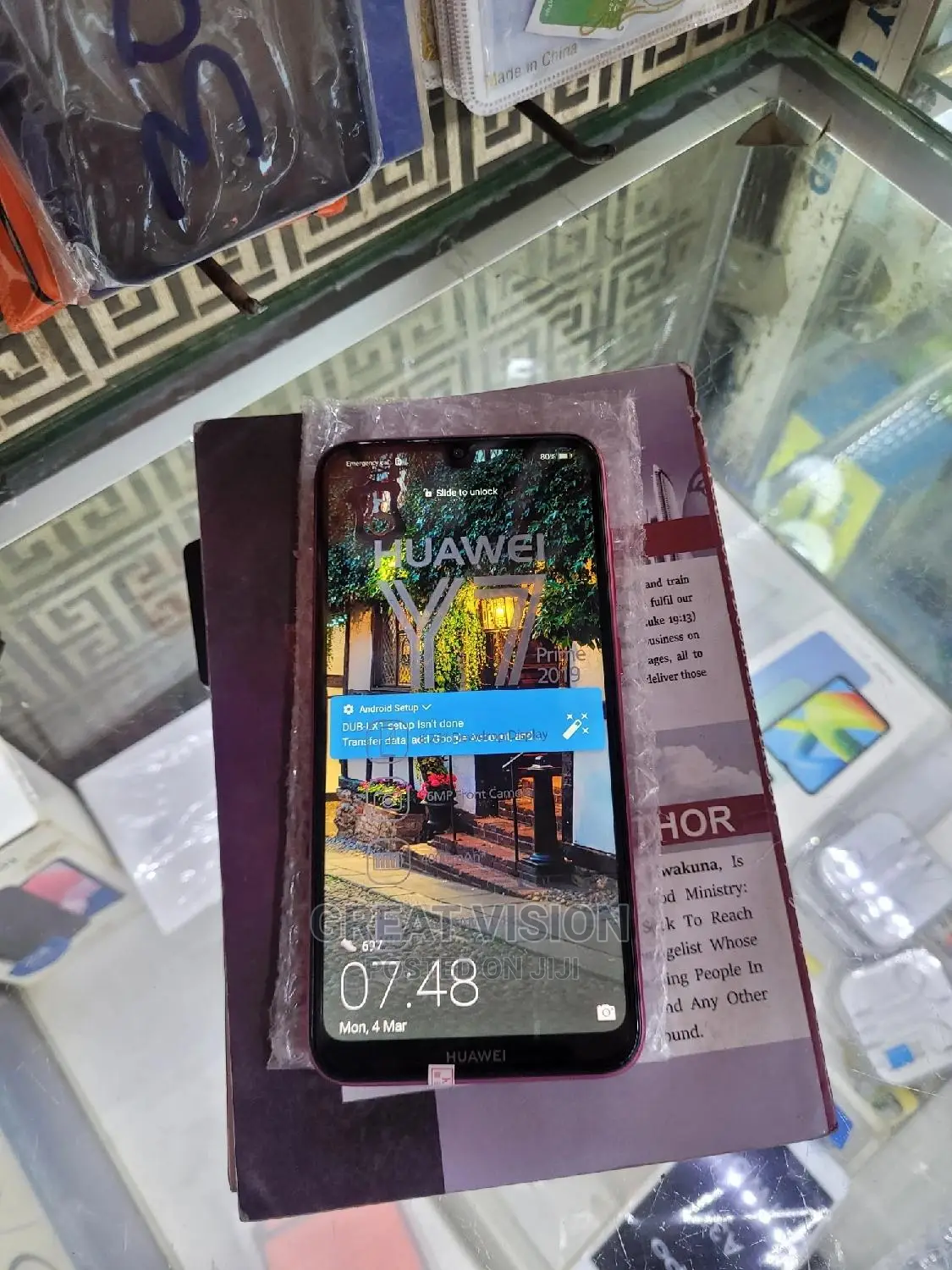 Huawei Y7 2019 128 GB Purple