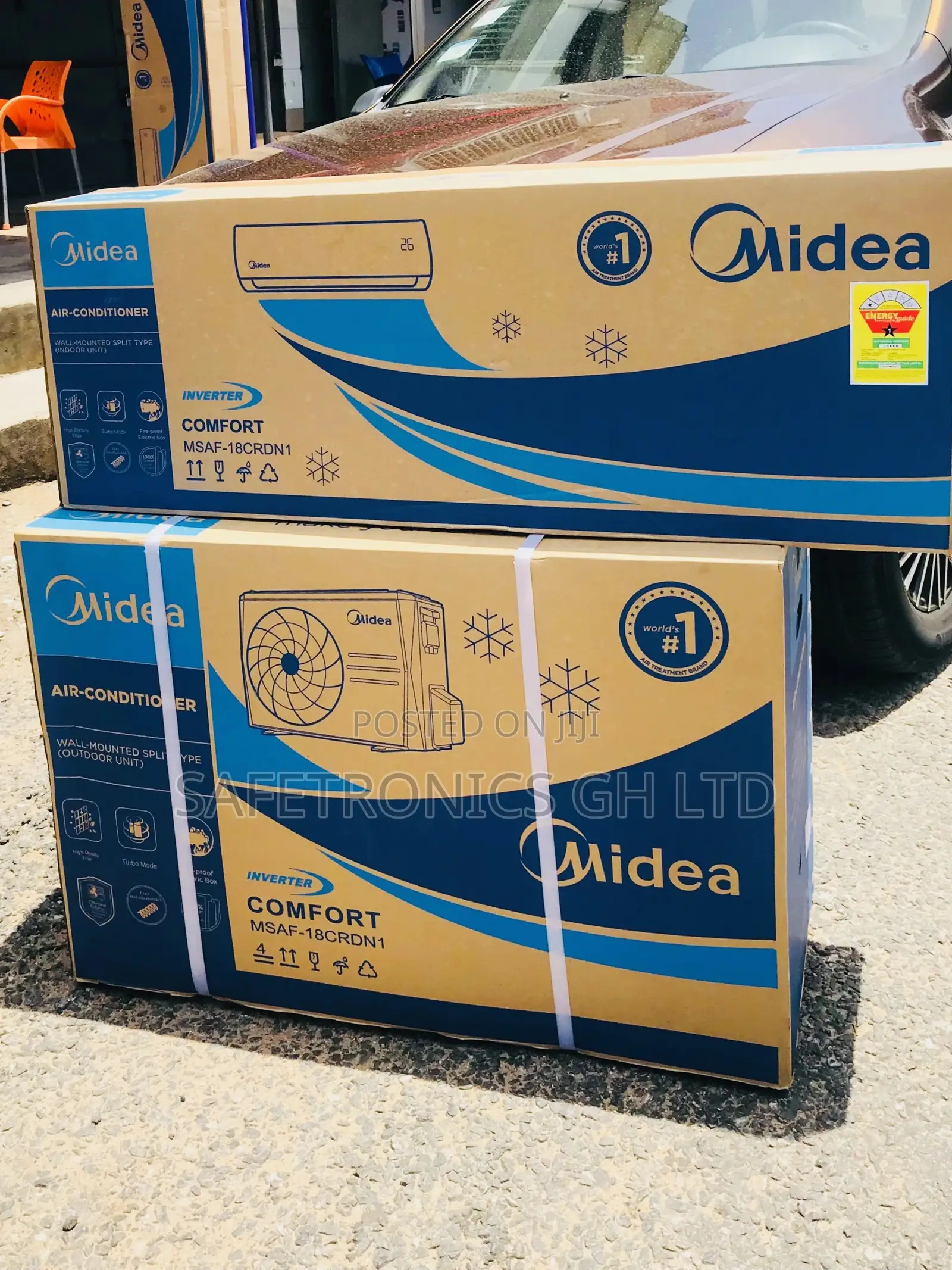 Midea 2.5 Inverter R410 HP Split Air Conditioner (MSAF-24CRD