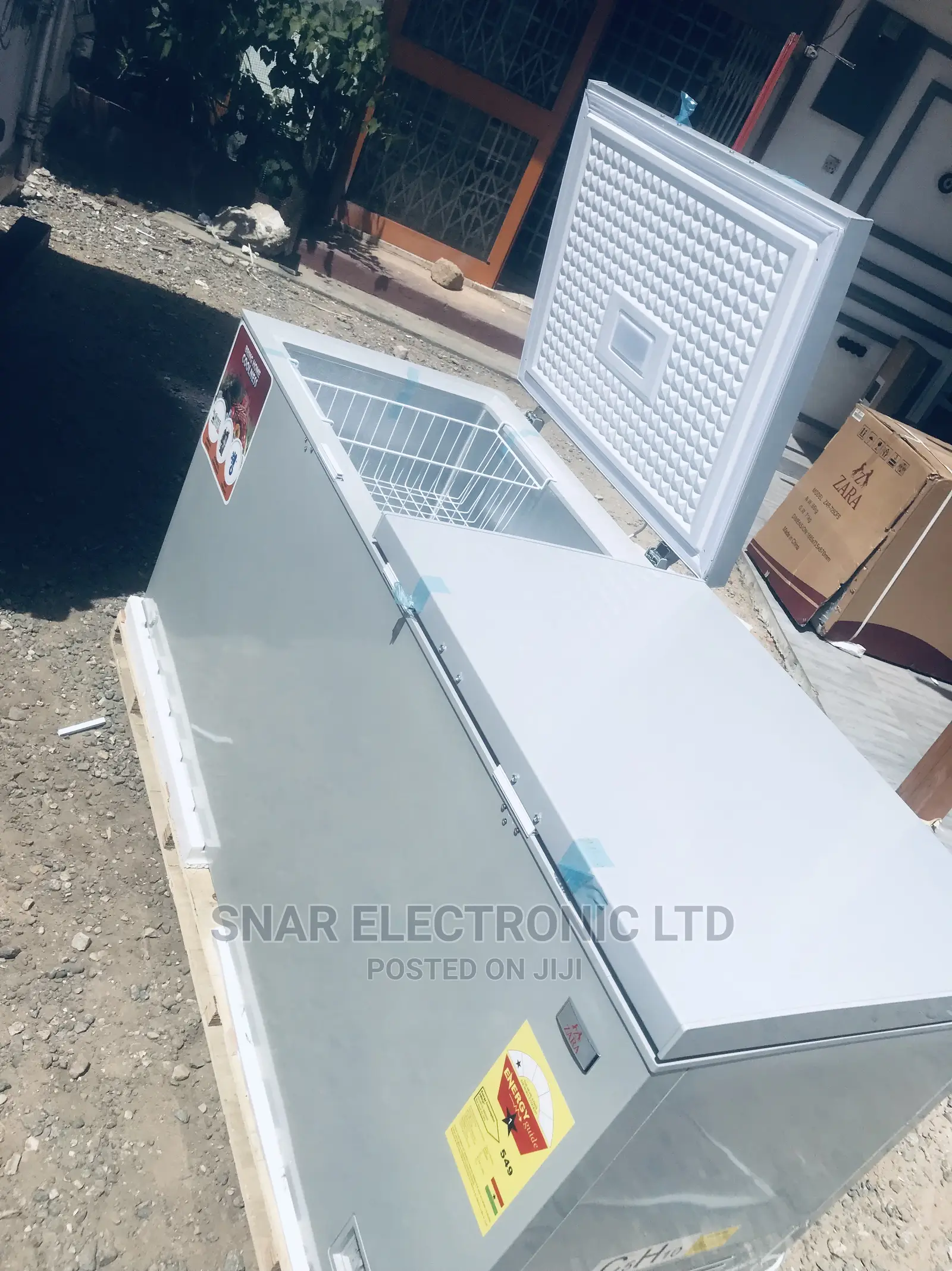 Newest Zara 460 Liters Double Door Chest Freezer