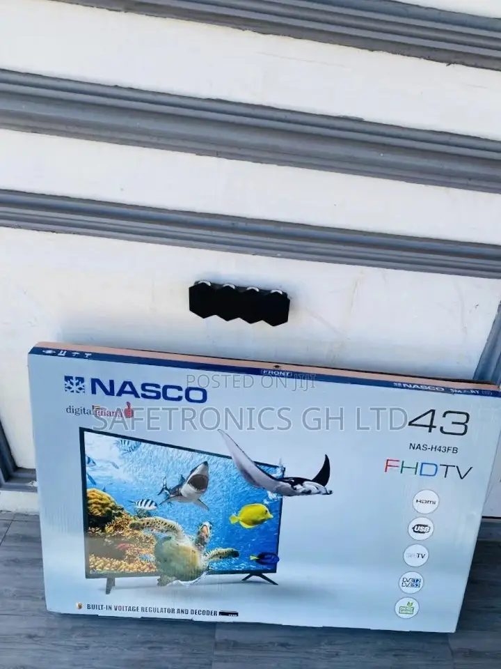 New Nasco 43 Inches Digital Satellite Tv Nas-H43fb