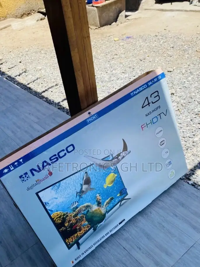 New Nasco 43 Inches Digital Satellite Tv Nas-H43fb
