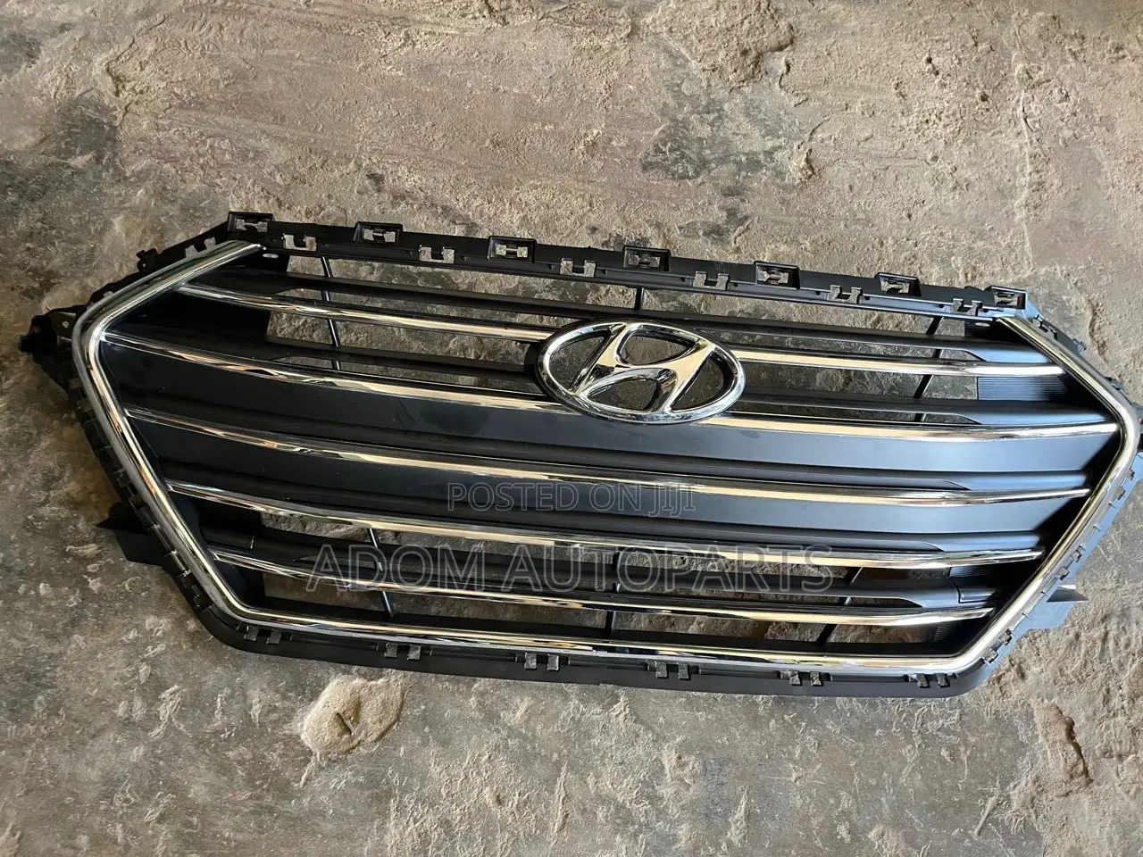 Elantra 2017 2018 Bumper Top Shell Grill