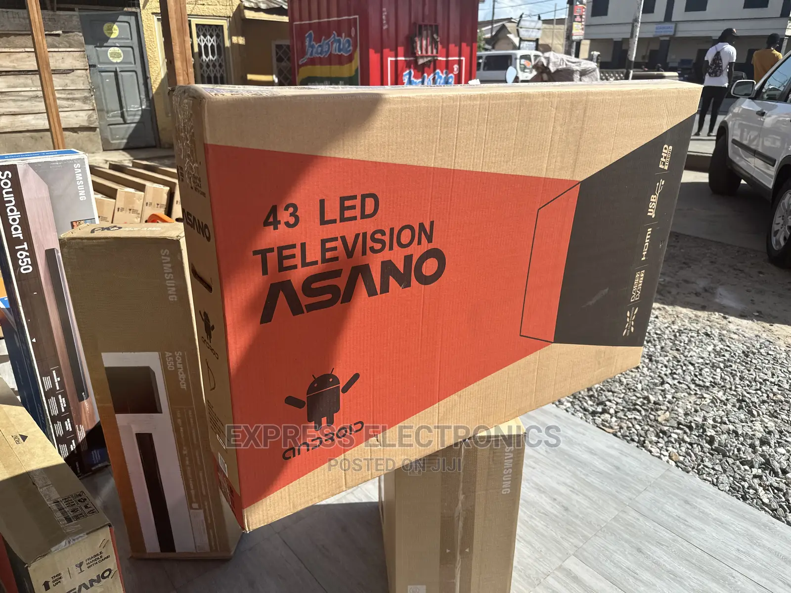 Let Us Entertain You With Asano 43”Digital Satellite Tv