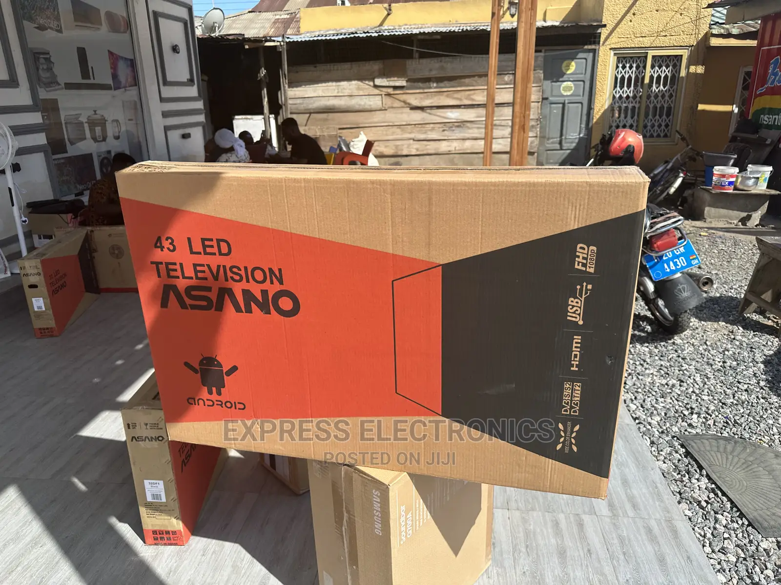 The Perfect Way to Unwind Asano 43”FHD Satellite Tv