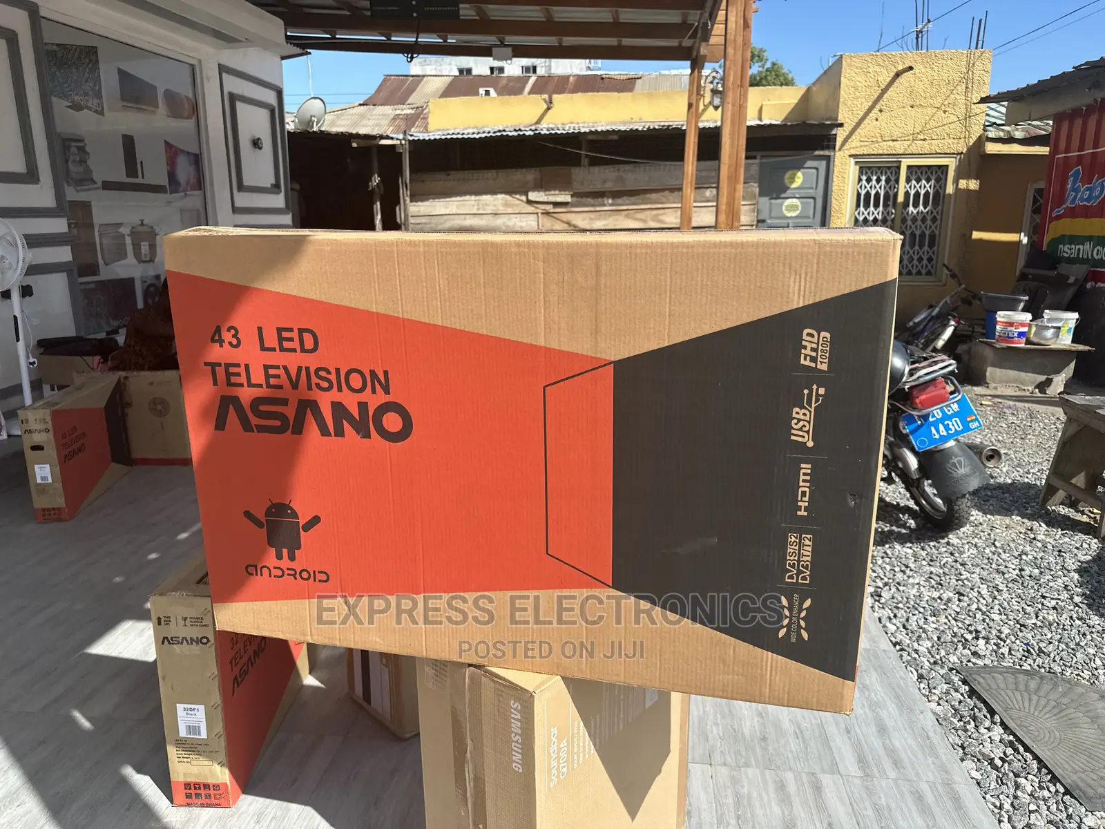 The Perfect Way to Unwind Asano 43”FHD Satellite Tv