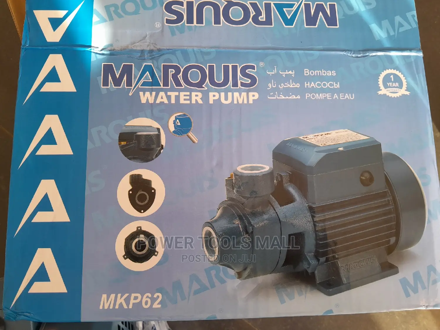Water Pump 0.5hp Marquis