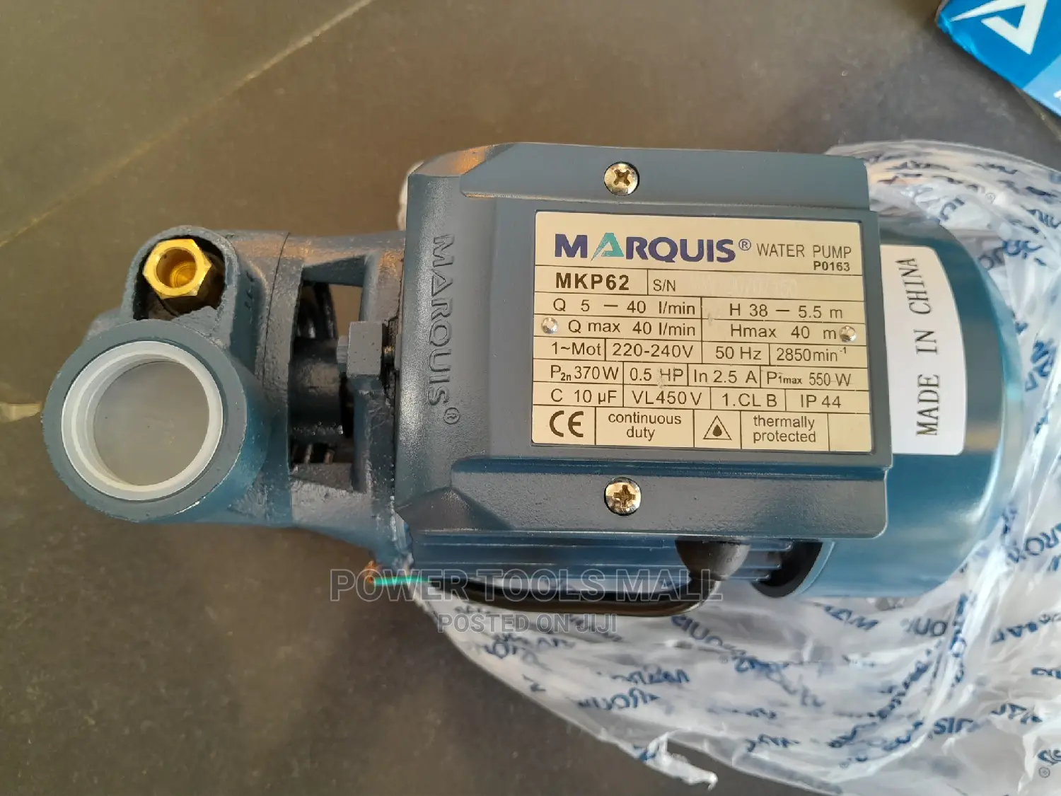 Water Pump 0.5hp Marquis