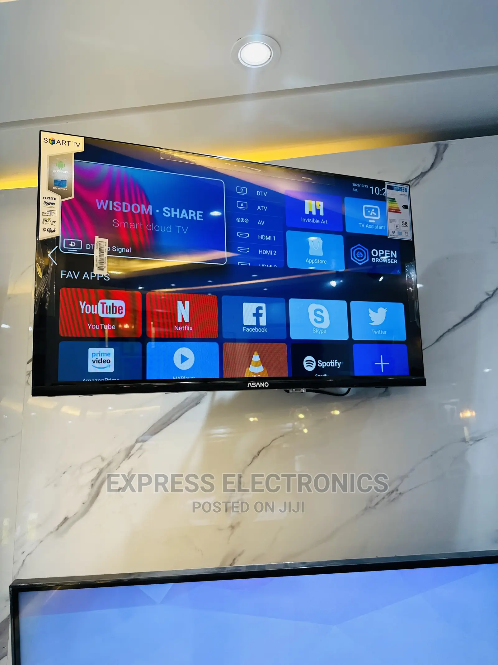 Best and Classic Asano 43” Smart Tv
