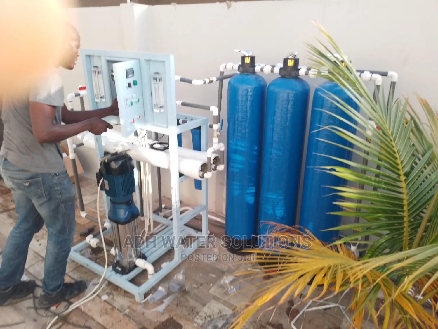 Reverse Osmosis (500 Liter Per Hour ) for a Normal Borehole