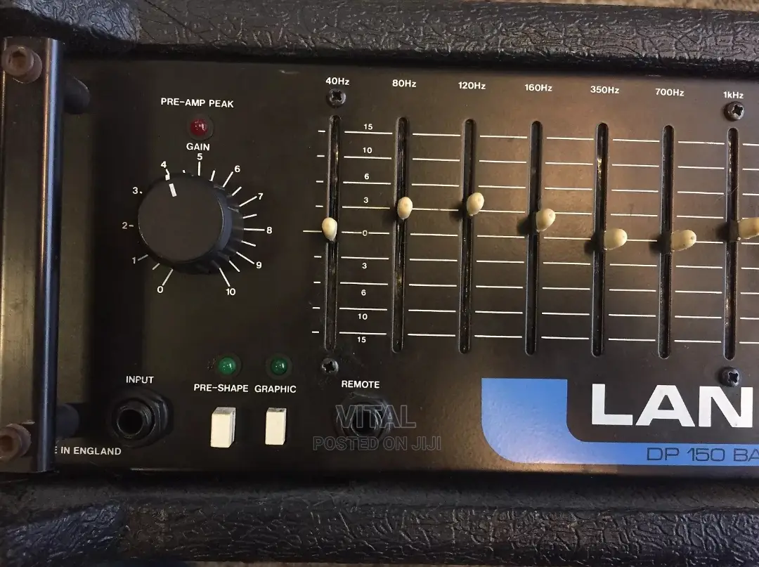 Bass Guitar Amplifier Laney DP 150 Bass