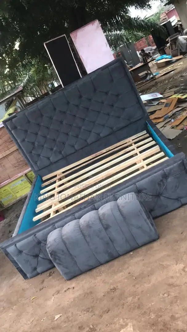 King Size Bed Frame And Ottoman
