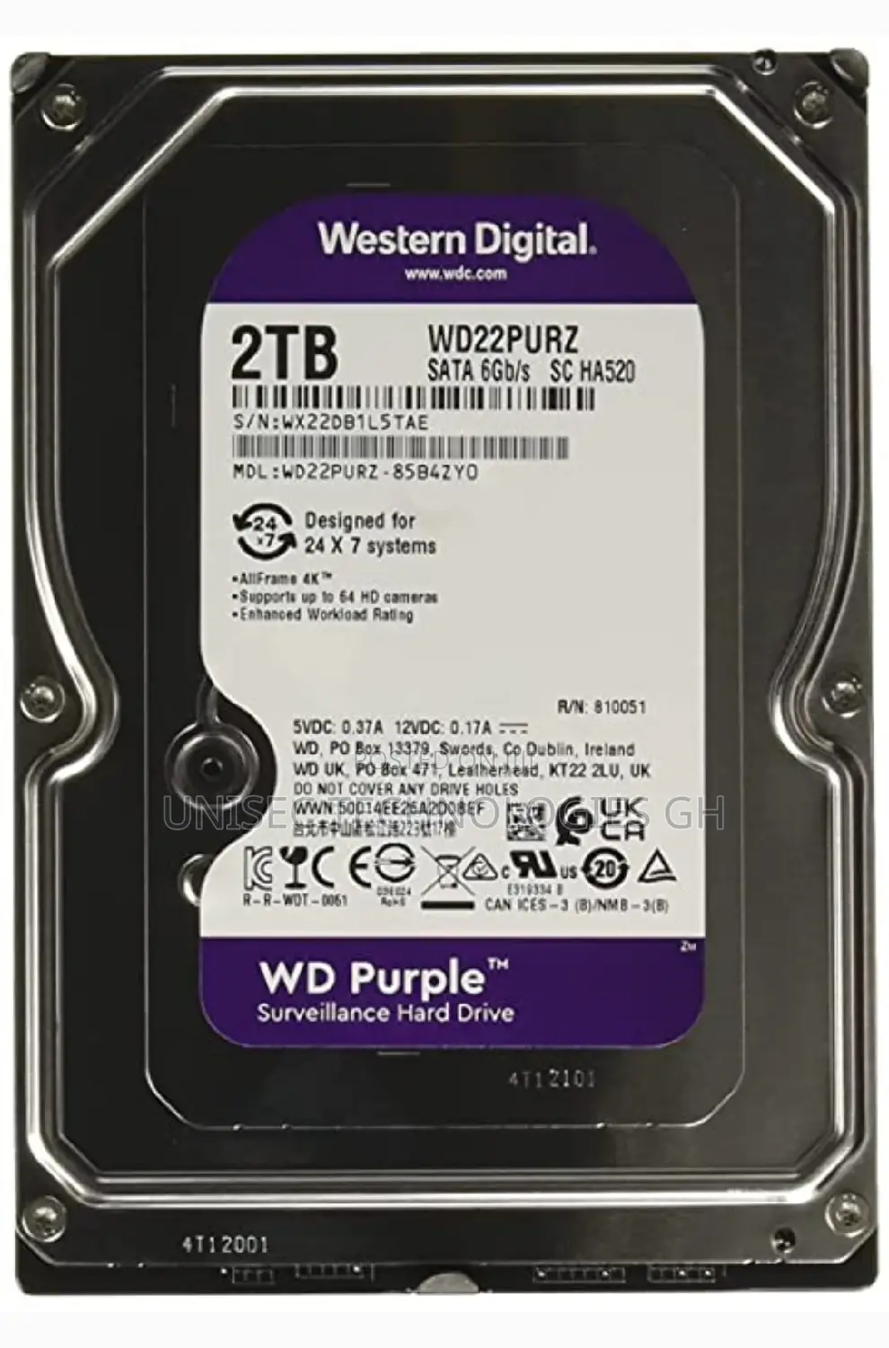 2tb Surveillance HDD
