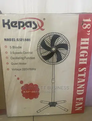 18" Kepas Quality Standing Fan