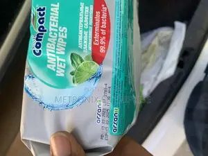 Compact Antibacterial Wipes,100wipesheets