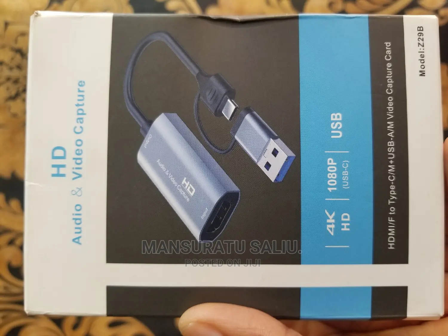 Hd Audio and Video Capture Card