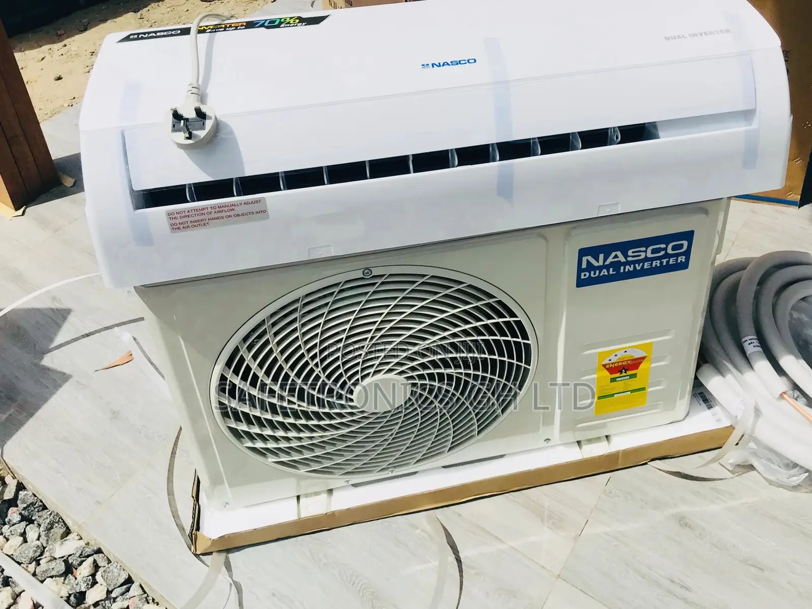 Affordable NASCO 2.5HP White Model Air Conditioner