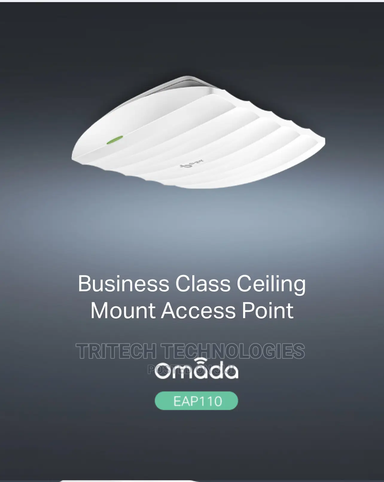 Tp-Link Eap110 N300 Wireless N Ceiling Mount Access Point