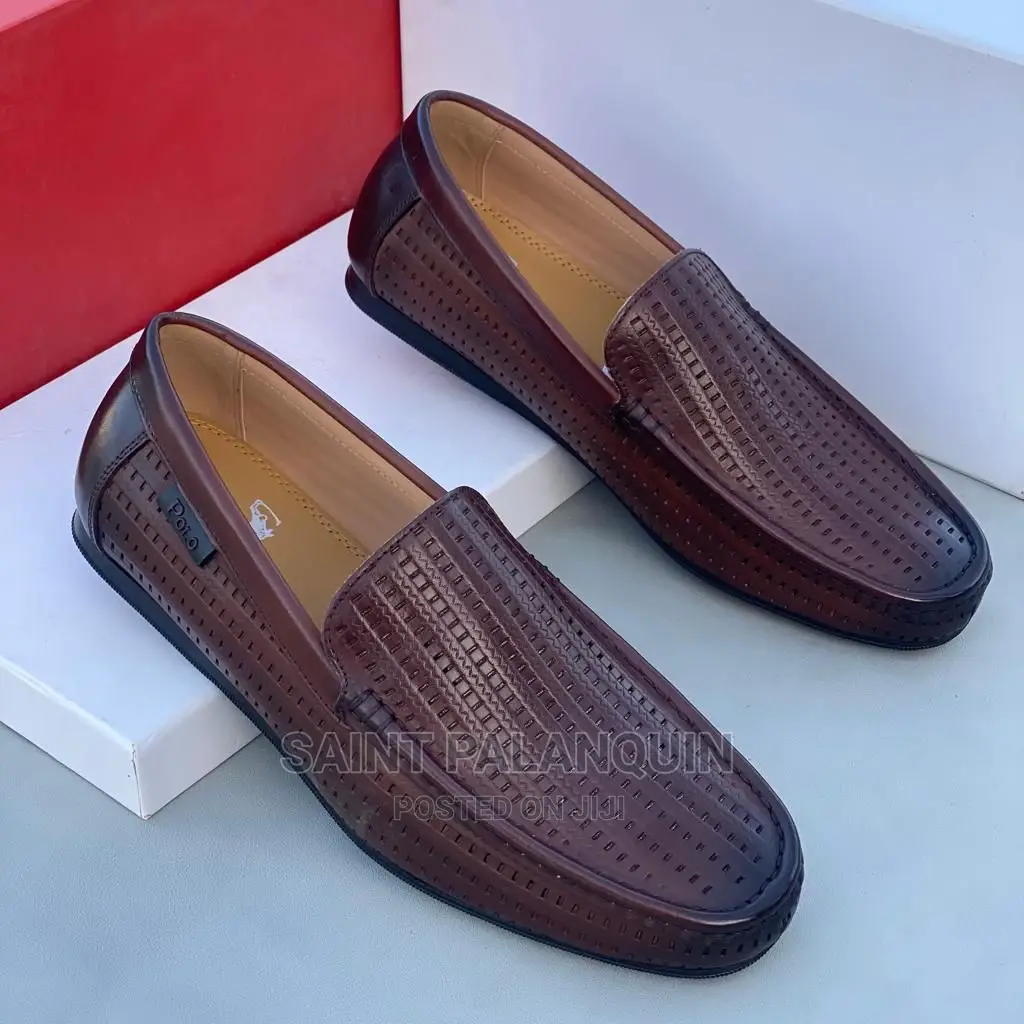 Brown Leather Loafers