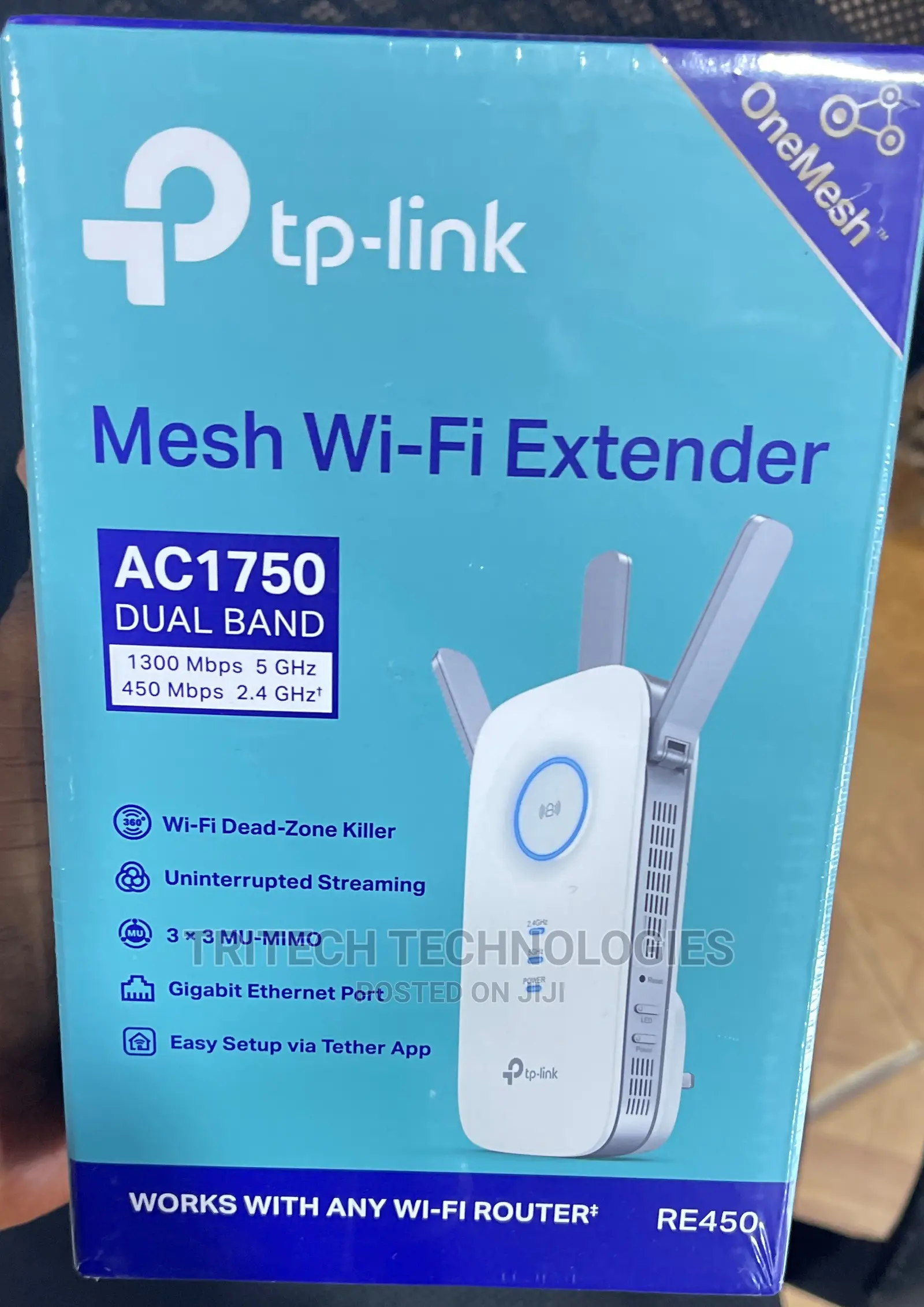 Tp-Link Re450 Ac1750 Mesh Wi-Fi Extender