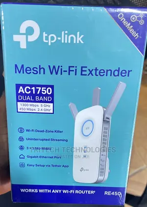 Tp-Link Re450 Ac1750 Mesh Wi-Fi Extender
