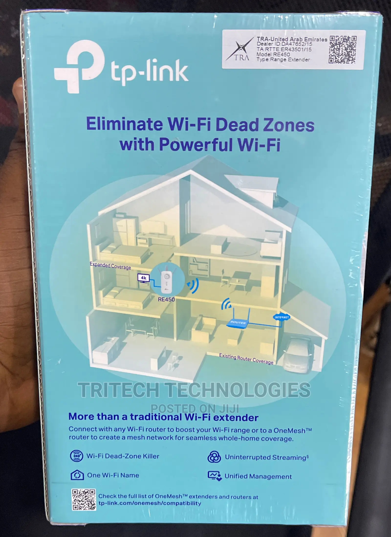 Tp-Link Re450 Ac1750 Mesh Wi-Fi Extender