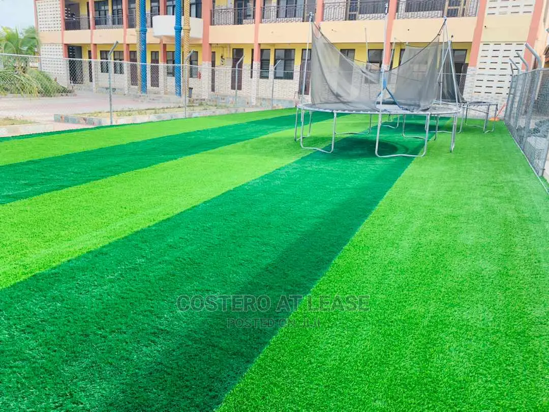 Artificial Green Grass Installation