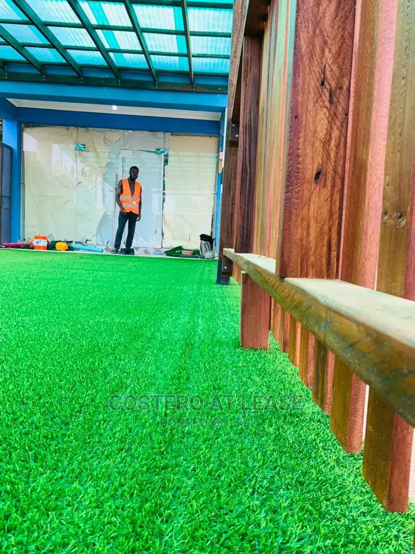 Artificial Green Grass Installation
