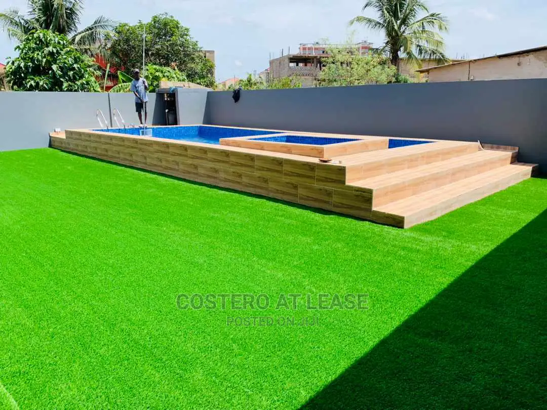 Artificial Green Grass Installation