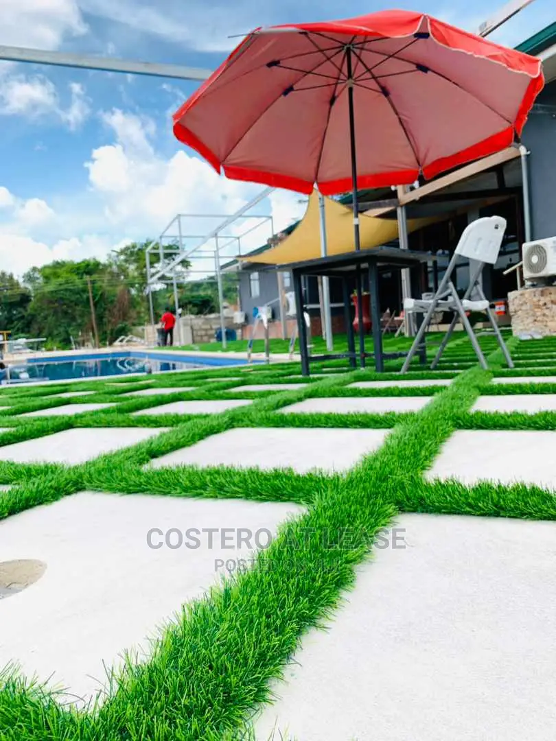 Artificial Green Grass Installation