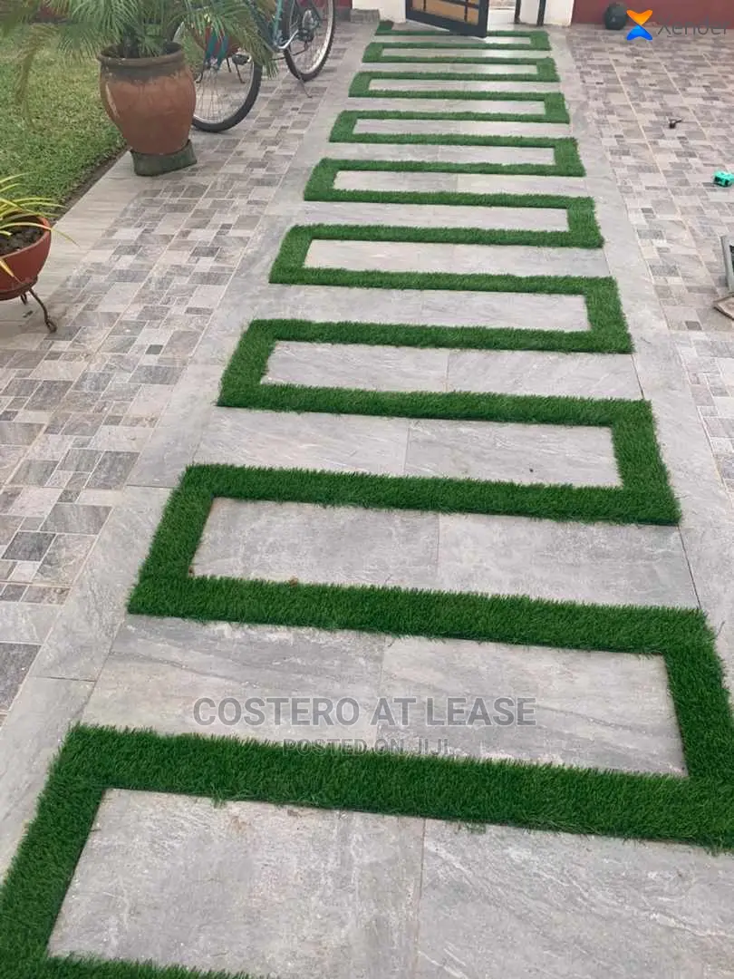 Artificial Green Grass Installation