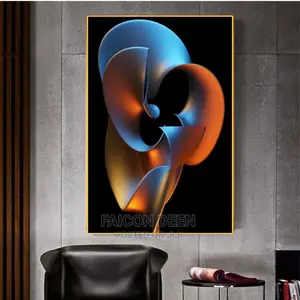 Super Luxurious Living Room Wall Paintings (In Diff Colors